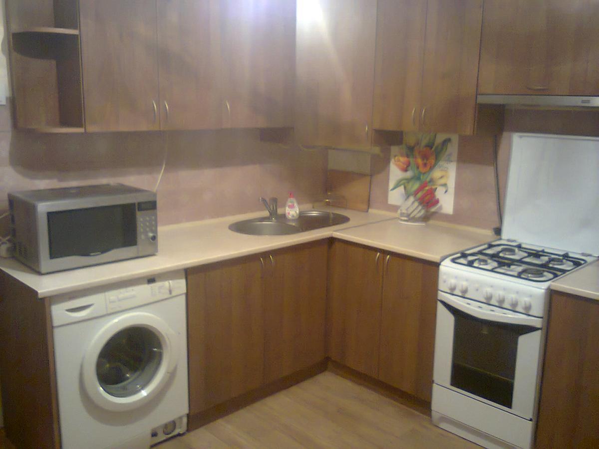 Apartment With Balcony Lviv Bagian luar foto